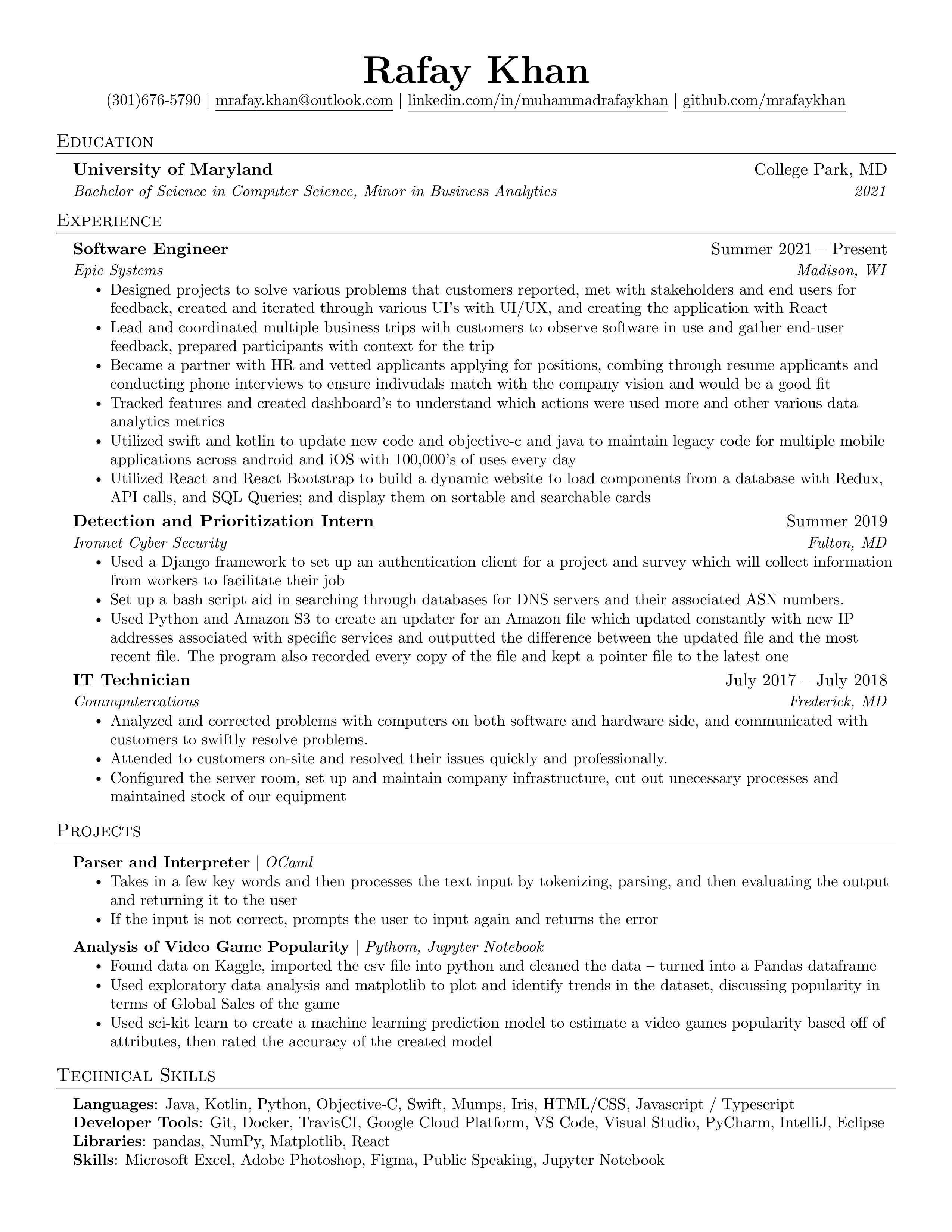 Resume
