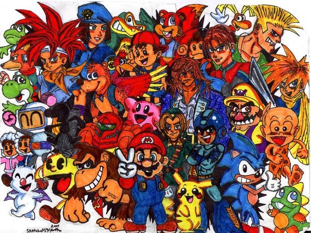 Video Game Collage